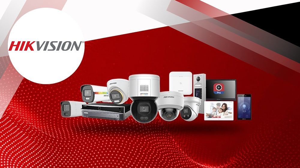 Hikvision vaizdo stebėjimo sistemos įranga