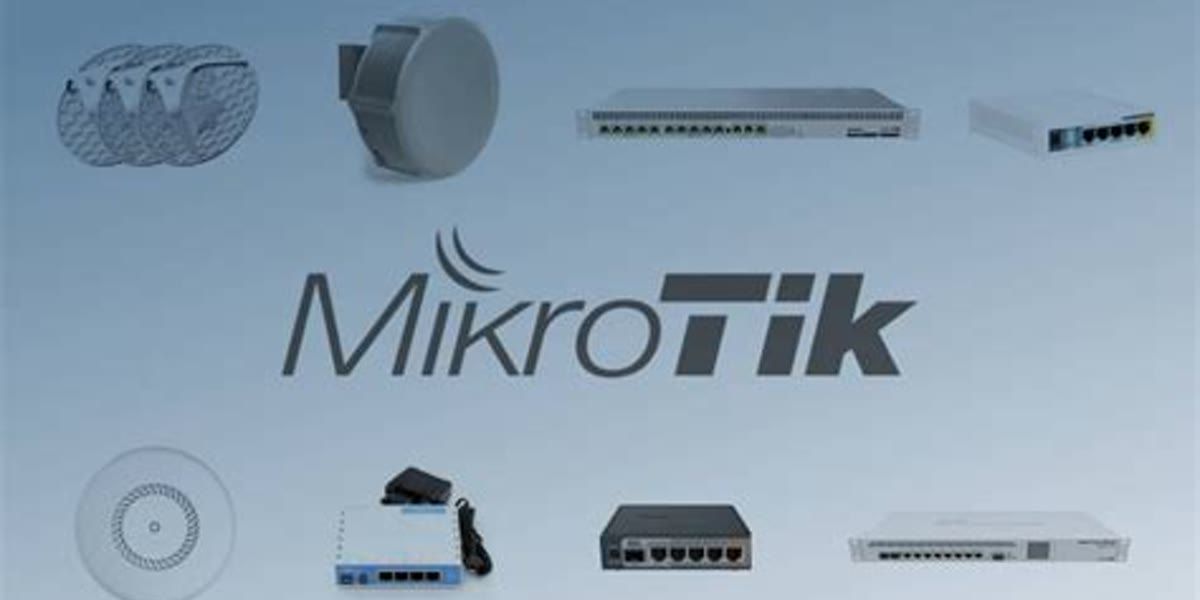 MikroTik tinklo maršrutizatorius ir komutatorius