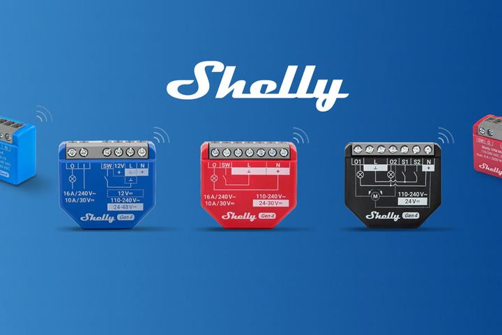 Shelly Wi-Fi relė montuojama jungiklio dėžutėje